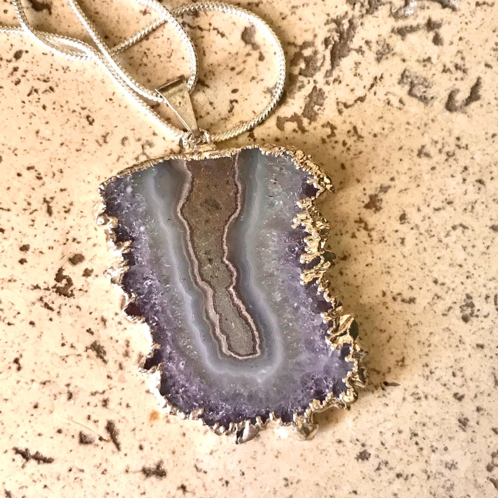Find Your Third Eye—Sparkling Amethyst Pendant